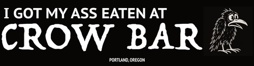 Bird Bar, A Love Story Bumper Sticker