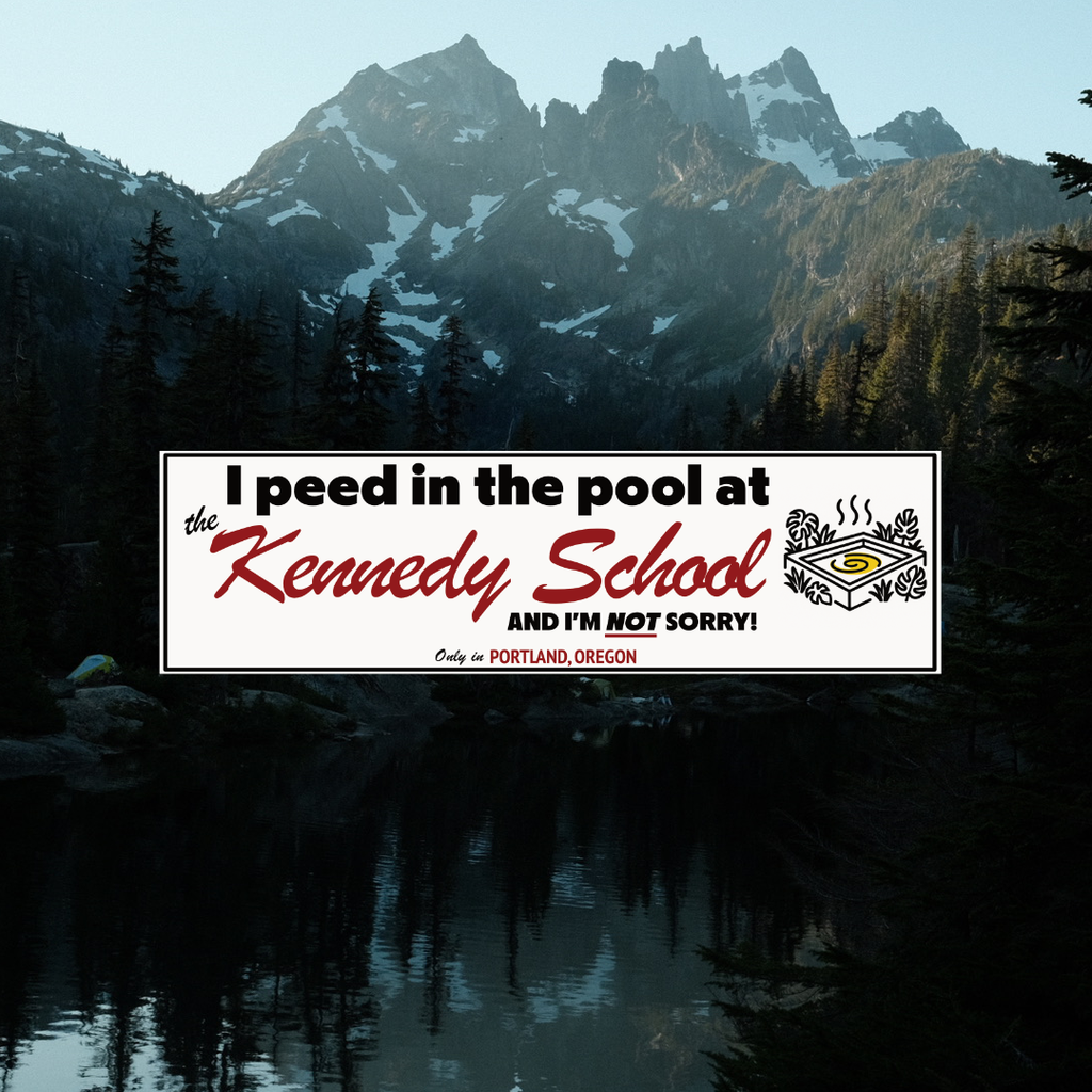 Kennedy School Pool Bumper Sticker