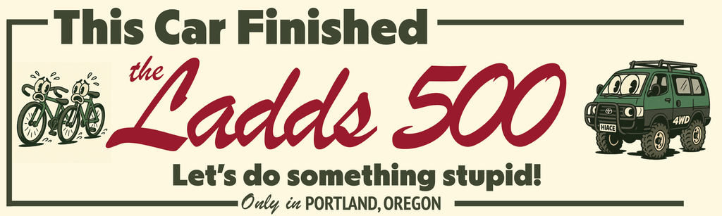 Ladds 500 Trophy Bumper Sticker