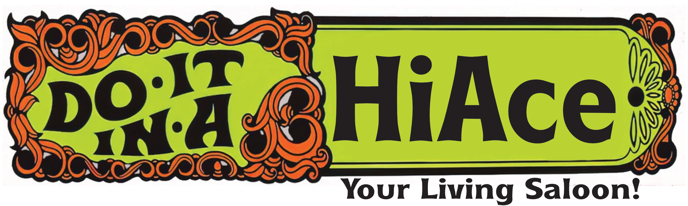 Do It in A Toyota HiAce Bumper Sticker