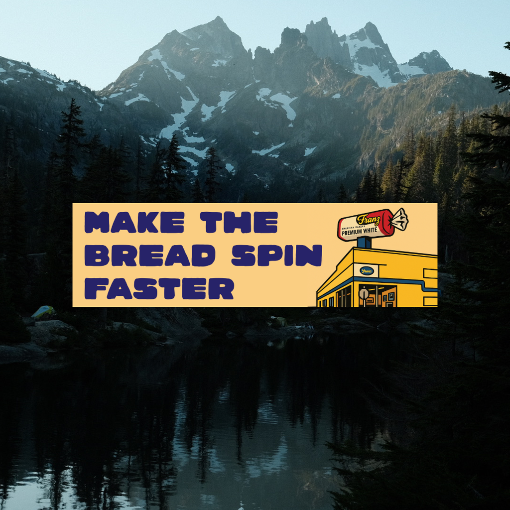 Franz Got the Fast Bread Bumper Sticker