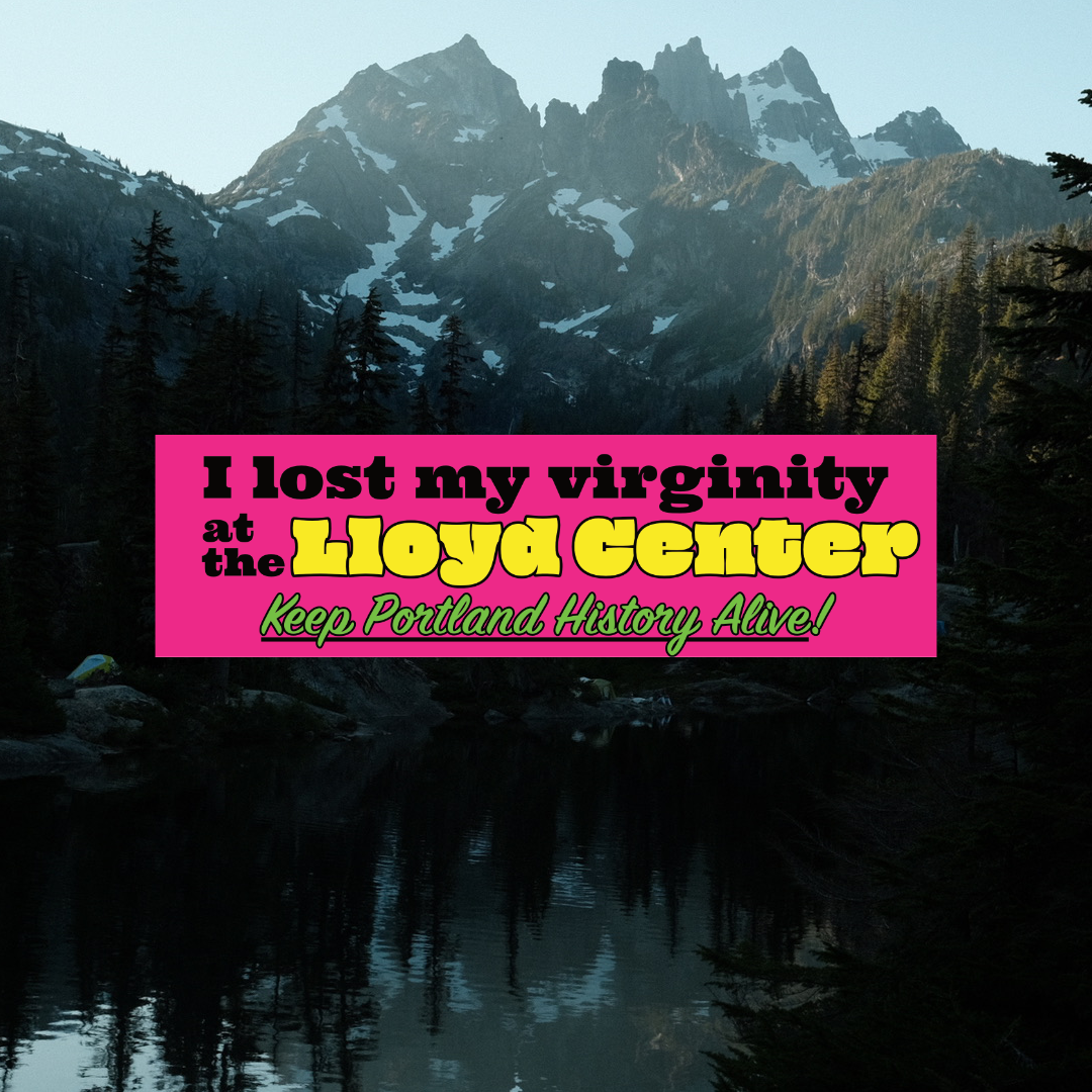 Lloyd Center of My Heart Bumper Sticker