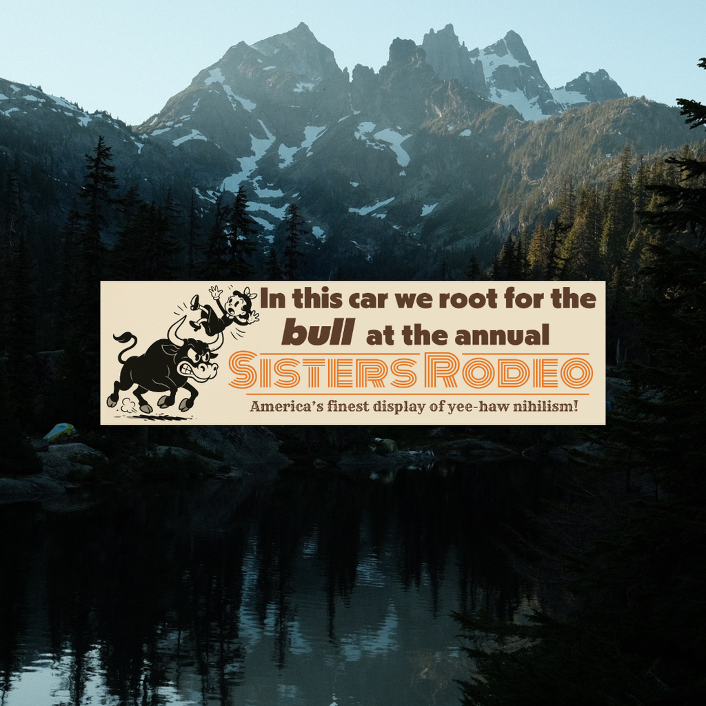 Sister's Rodeo 2024 Bumper Sticker